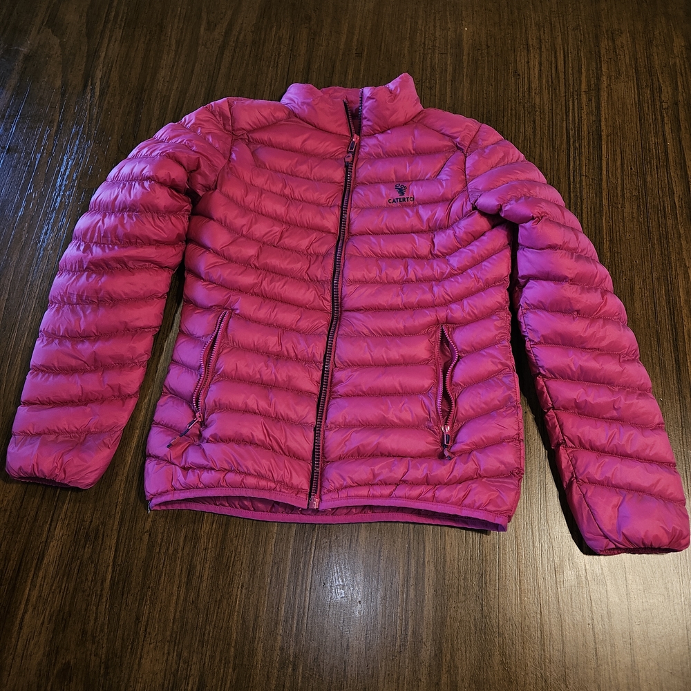 Vibrant Pink Puffer Jacket for Kids